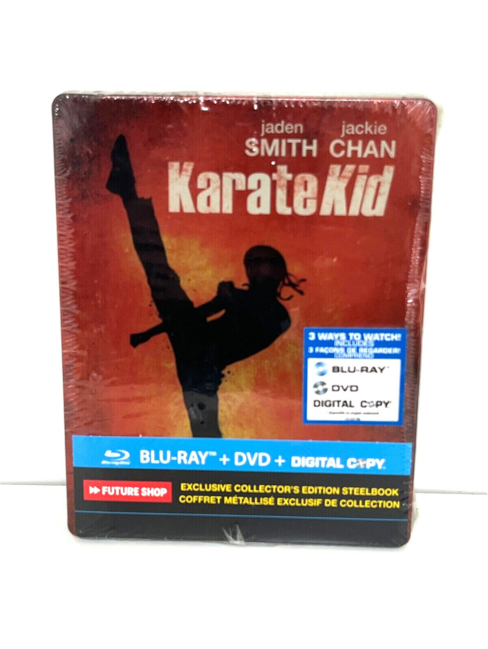 Karate Kid - Blu-Ray + DVD + Digital Copy - Steelbook - Future Shop - RARE - NIP